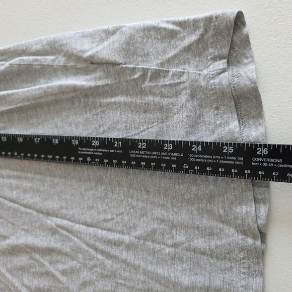 Women's Jean Pascale T-shirt Size S Gray - Picture 7 of 8